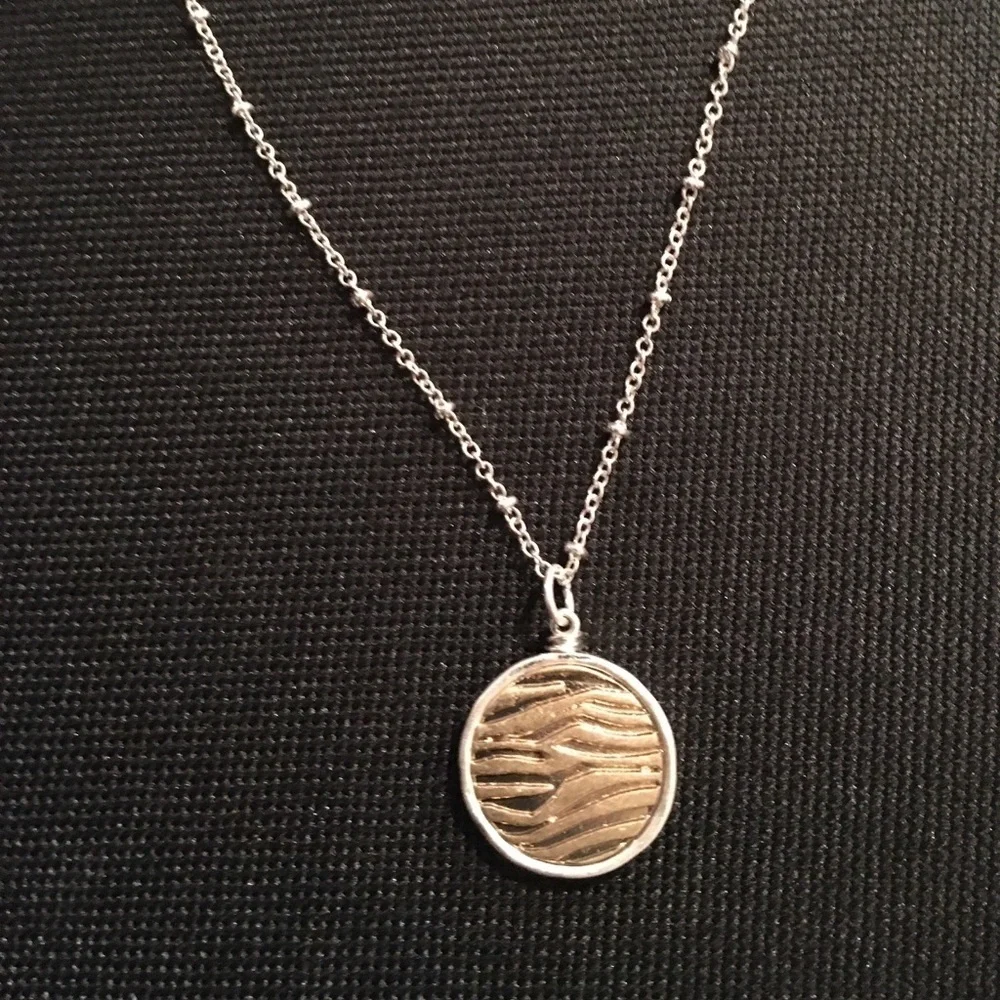 Crave Silver & Gold Tone Necklace 9” to 12” Length New in Package